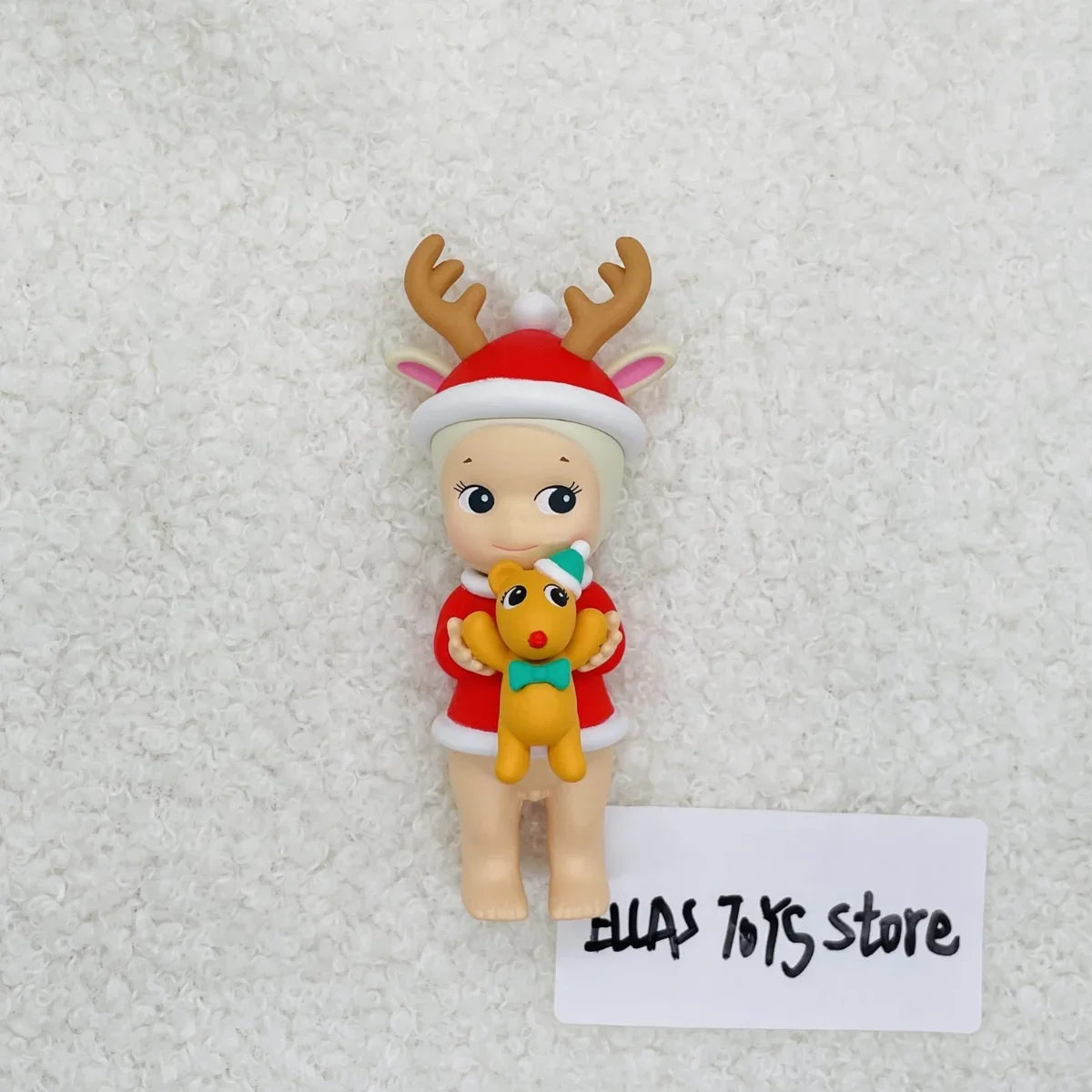 Sonny Angel Christmas Presents 2020 Series No box No bag  Blind Box Stuffed Robby Wrapped Present Snow Globe Poinsettia SAS65696