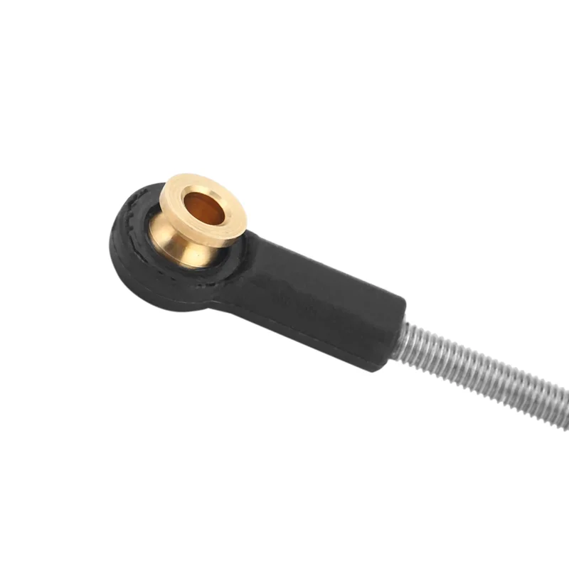ABUM-10 Set RC Car Steering Pull Rod Upgrade Part Metal RC Steering Rod Durable For WPL B1 B14 B24 B24 C14 C24 1/16