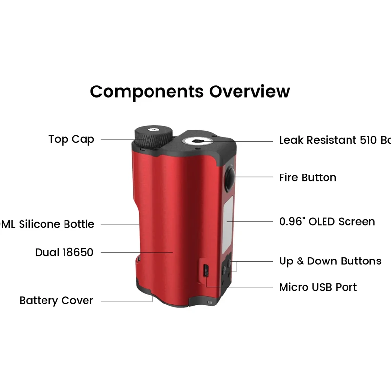 Originele Dovpo Topside Dual 200 w Squonk Box Mod Temp Control Vape 10 ml Squonk Fles Dual 18650 Elektronische sigaretten Mod E Cigs