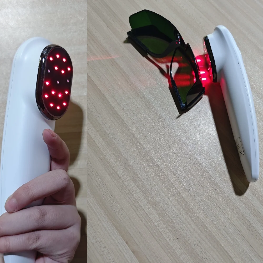

Handheld Cold Laser Therapy Device 3x808nm LLLT Tens Infrared Light Therapy for Pain Relief&Joint Muscle Recovery