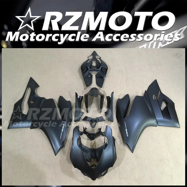 4Gifts New ABS Motorcycle Fairings Kit Fit For Ducati Panigale 899 1199 2012 2013 2014 2015 2016 Bodywork Set Custom Matte Black