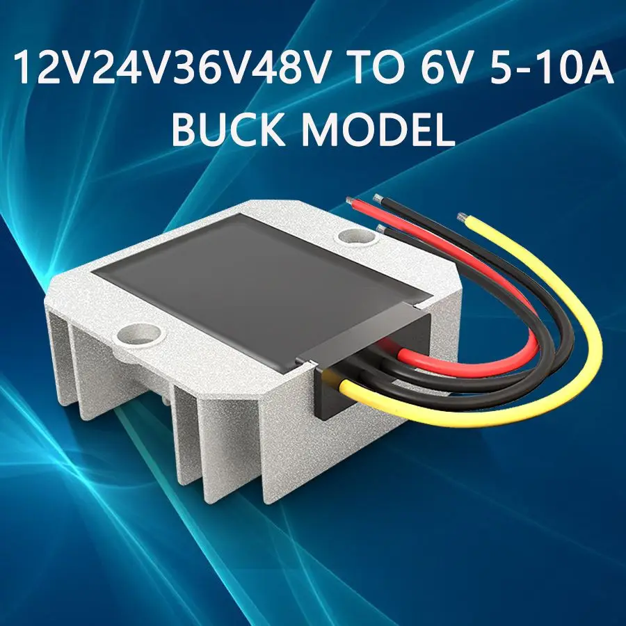 DC DC 12V 24V 36V 48V to 5V 6V 5A 6A 8A 10A Step Down Buck DC-DC Converter Regulator for Toy Cars LED Power Supply