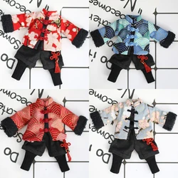 New Ob11 Doll Lovely New Year Brocade Tang Vest Suit Doll Holiday Dress For Ob11,1/8 Bjd, Ixdoll, Holala Doll Clothes Outfits