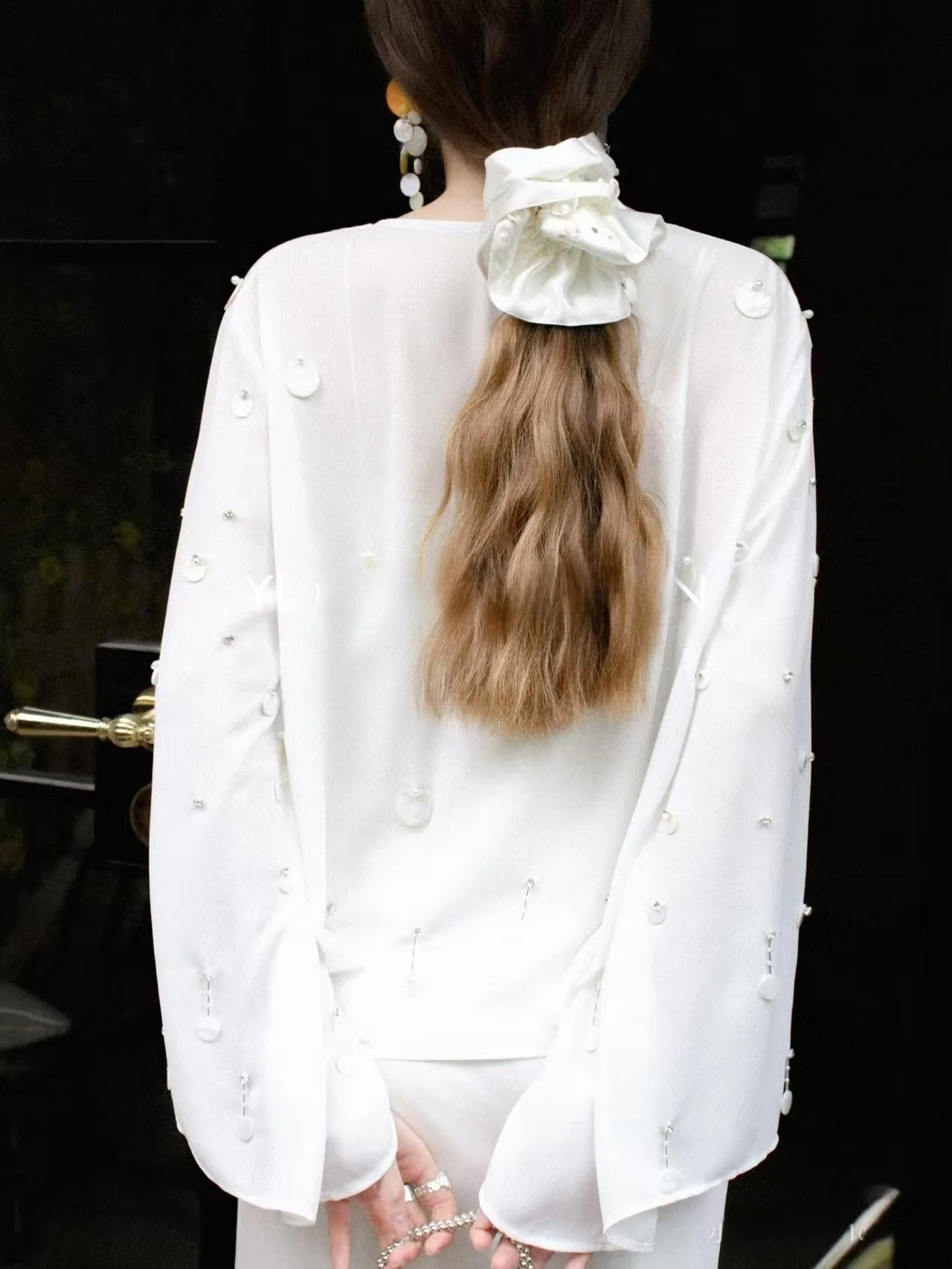 handmade-pearl-acetate-hair-ties-large-intestine-vintage-small-fraance-sle-hair-accories-ell-ape-hair-ba