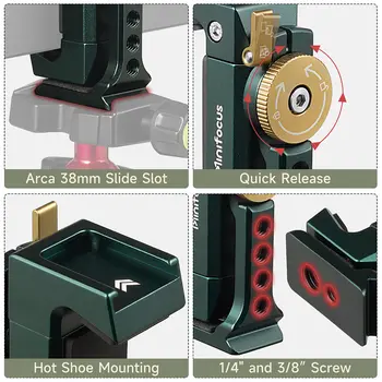 Kovový stativový držák na mobilní telefon, adaptér a držák smartphonu z hliníku se studenou paticí Arca pro iPhone 13 12 11 Max Pro X XR Xs 6 7 8 Plus 12 nejlepší prodej Náhradní displej pro HTC U11 - №3