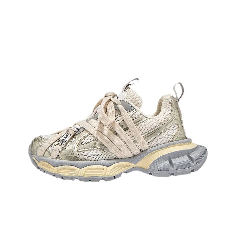 Boys Sport Sneakers Toddler Girls Mesh Summer Casual Shoes Kids Hollow-out Sneakers Children's Casual Running Shoes Chunky Shoes