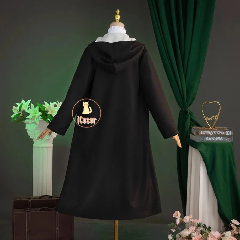 Nuevo disfraz de Cosplay de helecho 2025, peluca de Anime Frieren Beyond Journey's End, chaqueta, uniforme, sombreros, fiesta de Halloween W ❤ ❤ dd