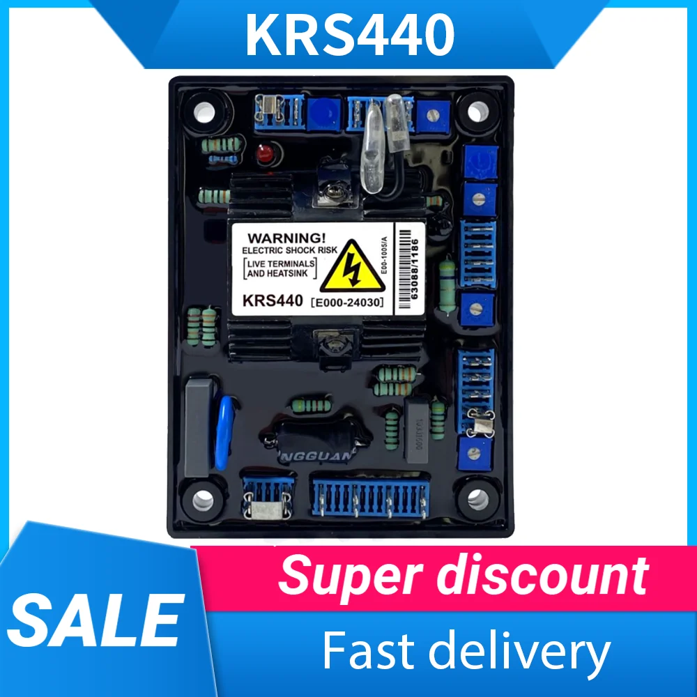 KRS440B KRS440  AVR 220V/380V Generator Automatic Voltage Regulator Used for brushless generator regulator