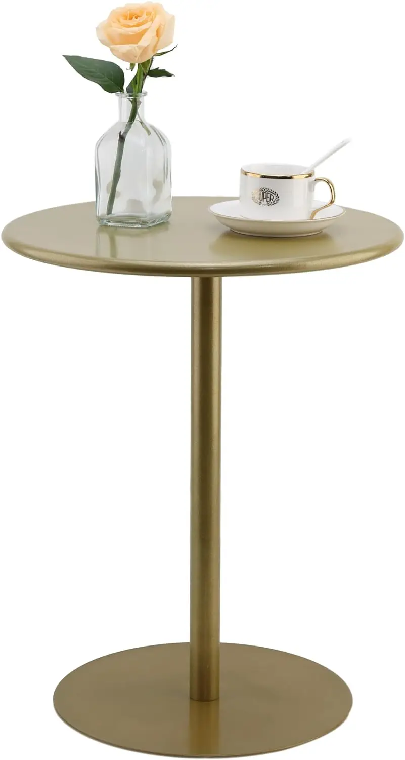 

Round Sofa Side Table Bedside Nightstand, Minimalist Accent Table for Small Space