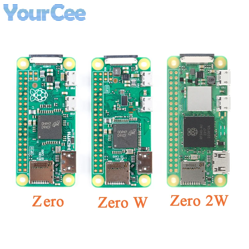 Raspberry Pi Zero/ZERO W/ Zero 2W with WIFI Wireless Bluetooth-compatible Development Board 1GHz CPU512MB RAM HDMI-compatible