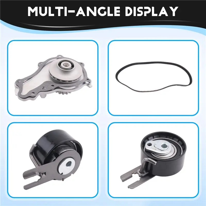 【قطرة السعر! !】 مضخة مياه + طقم استبدال حزام التوقيت (مجموعة واحدة) لسيتروين C4 C3 II DS4 DS3 1.6 Hdi 115 لـ 308 208 3008