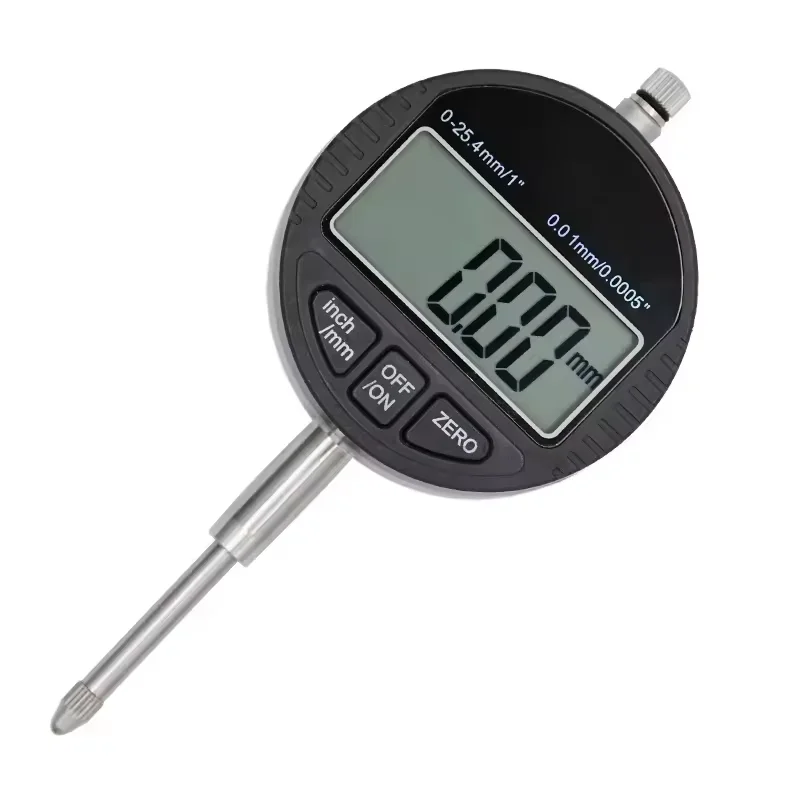 Hot Seller Digital Centimeter Dial Test Gauge 0-12.7mm 0-25.4mm Electronic Dial Indicators Measuring Tool Micrometer Metric