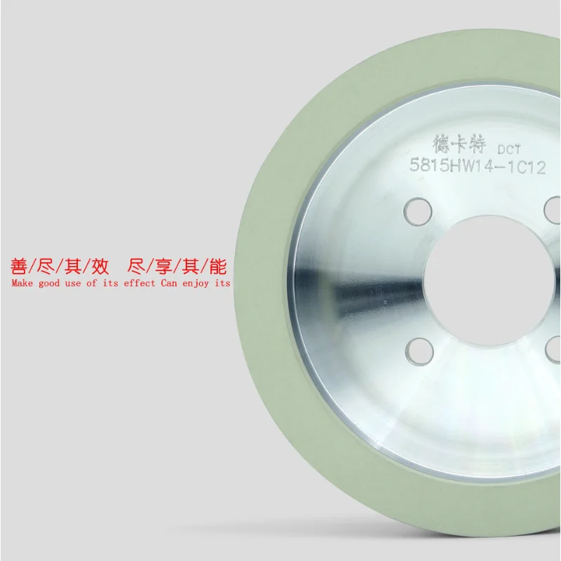 Grinding wheel factory direct selling cup-shaped ceramic bond grinding wheel grinding PCD cylindrical grinder grinding wheel