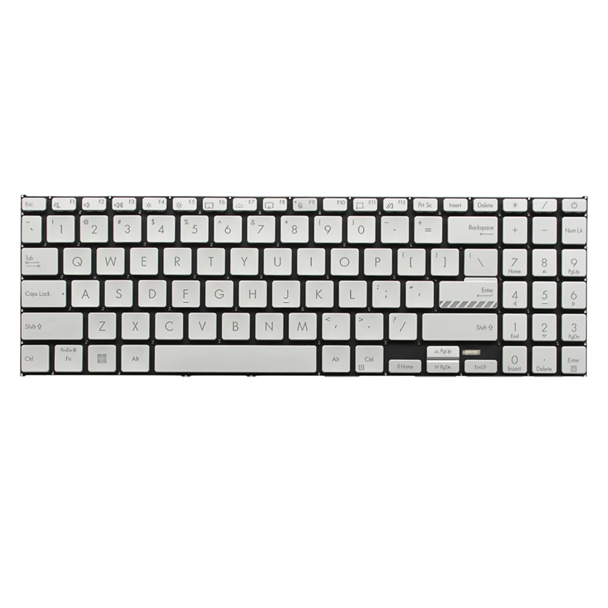 Imagem -04 - Teclado Retroiluminado para Asus Vivobook Novo Eua X1503z za K6602z M1503q X1502 za va M1502 z B1502 Pro16 16x X1603 z