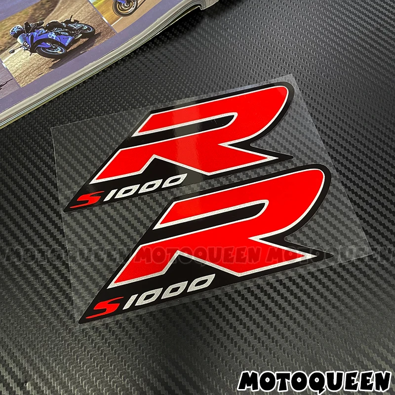 For BMW S1000R S1000 R Motorcycle Fairing Body Tank Pad Side Emblem Logo Decoration Reflective Waterproof Decals Stickers