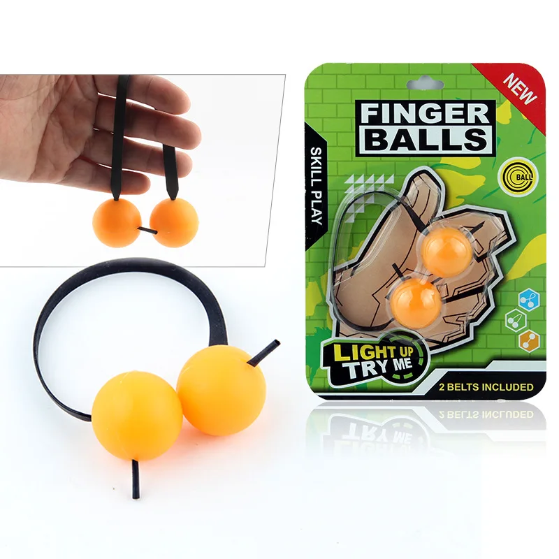 Finger Balls Toys Fidget Beads Skill Toy Worry Beads Fingertip Gyro Finger Skill Paracord Stress Extreme Finger Movement Toys