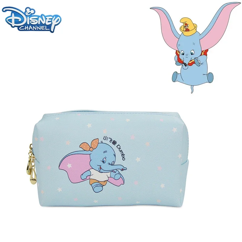 Hot Disney Anime Makeup Bag Kawaii Dumbo Cosmetic Bag Cartoon Washing Bag Pencil Case Girl Christmats Gifts