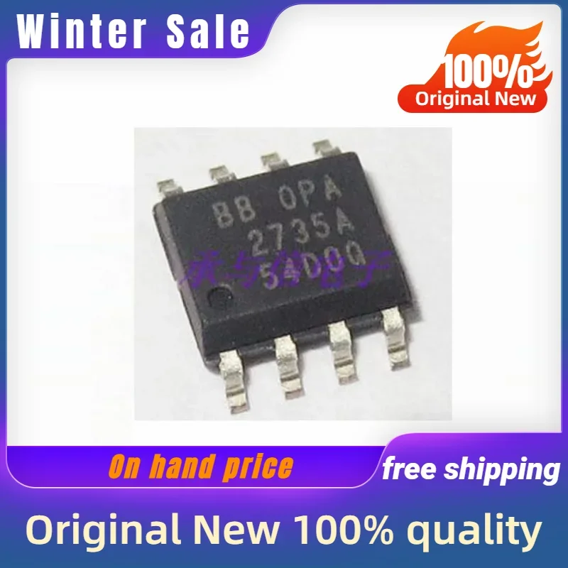 Opa2735aidr opa2735a sop8,5個,新品およびオリジナル