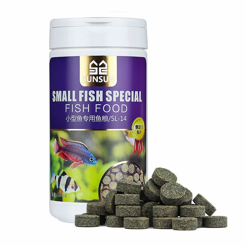 

SUNSUN Patch Fish Food Tropical Fighting Peacock Traffic Lights General Purpose Small Fish 150ML 260ML