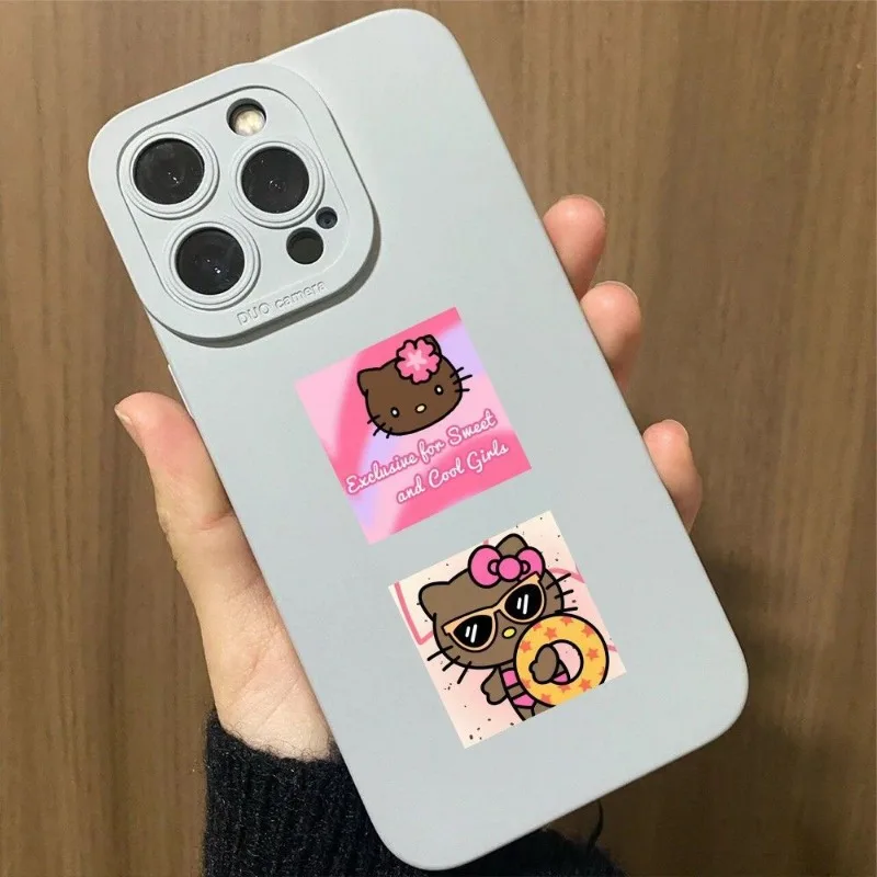 59PCS Sanrio Hello Kitty Cartoon Stickers Decoratieve mobiele telefoonhoes Bagage Computer Gitaar Decoratieve Stickers