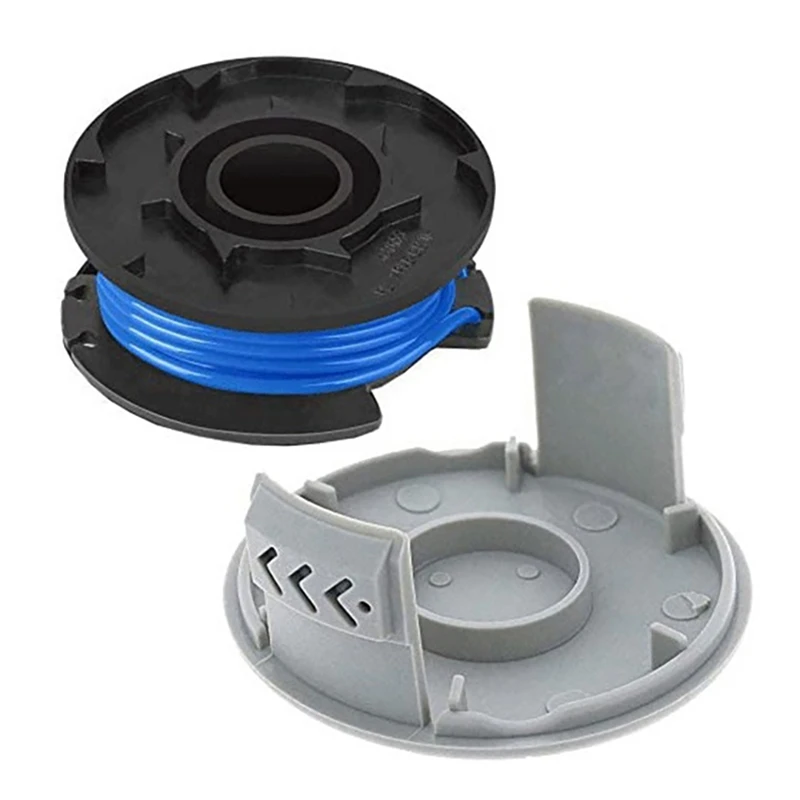 Autofeed-carrete de repuesto para cortadora de cuerdas, para Ryobi One + AC14RL3A, 18V, 24V, 40V, recortadoras inalámbricas (20 carretes + 2 tapas)