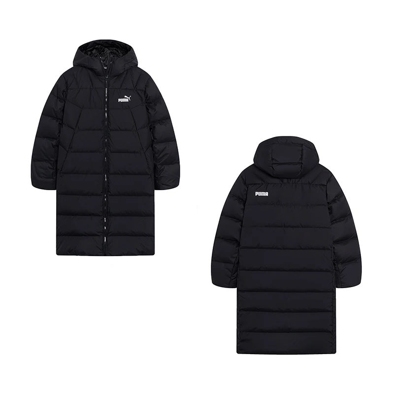 

Puma Черная мужская и женская спортивная одежда Теплый пуховик 67243501