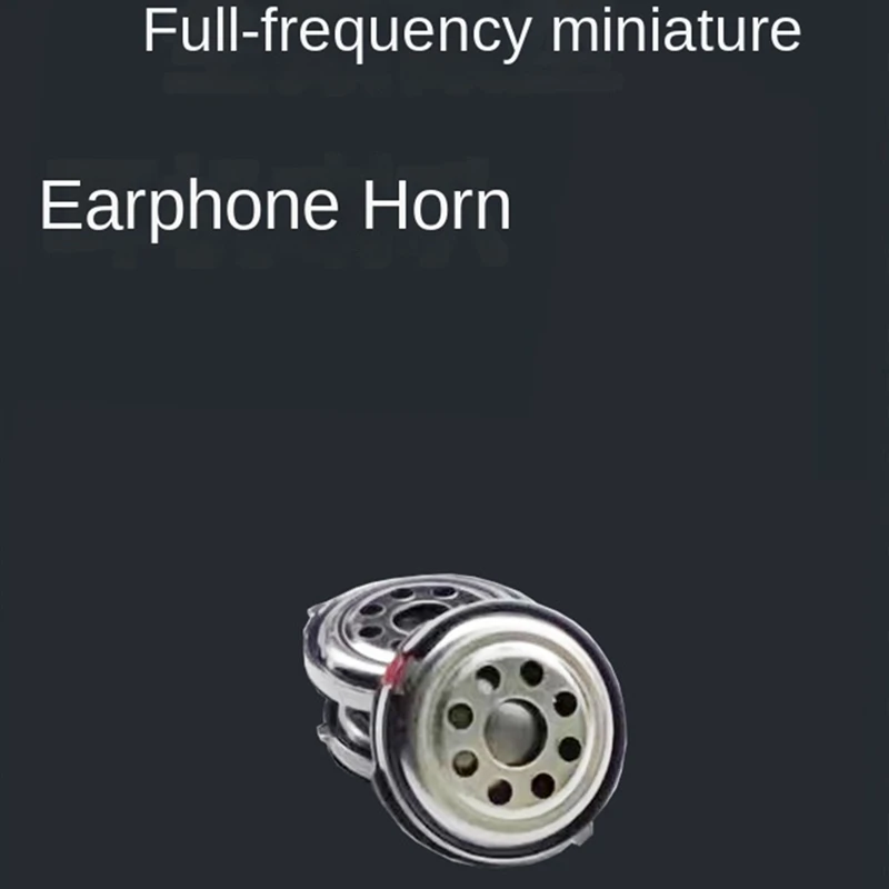 Headphone Speaker 10mm Speaker DIY Headphone Speaker Composite Membrane Speaker Headphone Speaker Driver