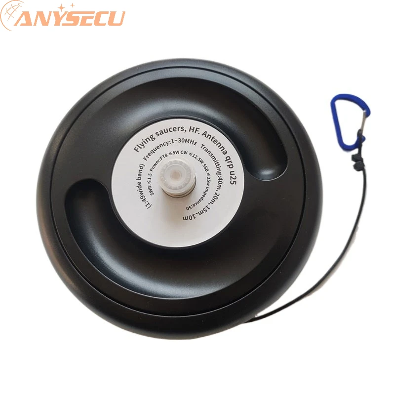 anysecu-flying-saucer-hf-antenna-u25-–-1-30mhz-25w-qrp-shortwave-radio-antenna-low-power-portable-for-amateur-radio