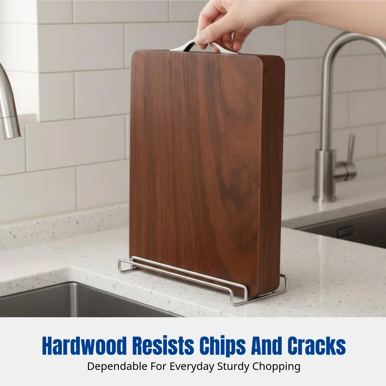 

Разделочная доска из палисандра, из твердой древесины, утолщенная, прочная кухонная доска для нарезки