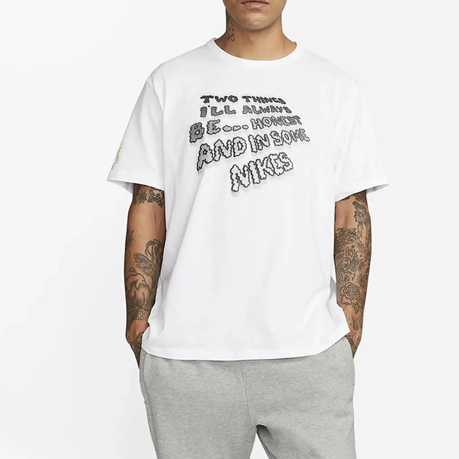 

Nike Official Genuine NOCTA Summer Men's Casual Printed Sport Short Sleeve T-Shirt DO2837-100