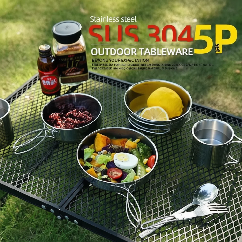 Heavy Duty Camping Cookware Se - Camping Cooking Utensils Storage review and price