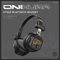 ONIKUMA GT803 Gaming Headset Foldable Hifi Stereo Wireless Earphones Professional TF/AUX Music Sports Bluetooth Headphones