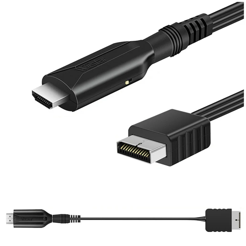 WIISTAR для PS1 PS2 к HDMI-совместимым игровой консоли подключение ТВ HD кабель Многофункциональный портативный удобный кабель