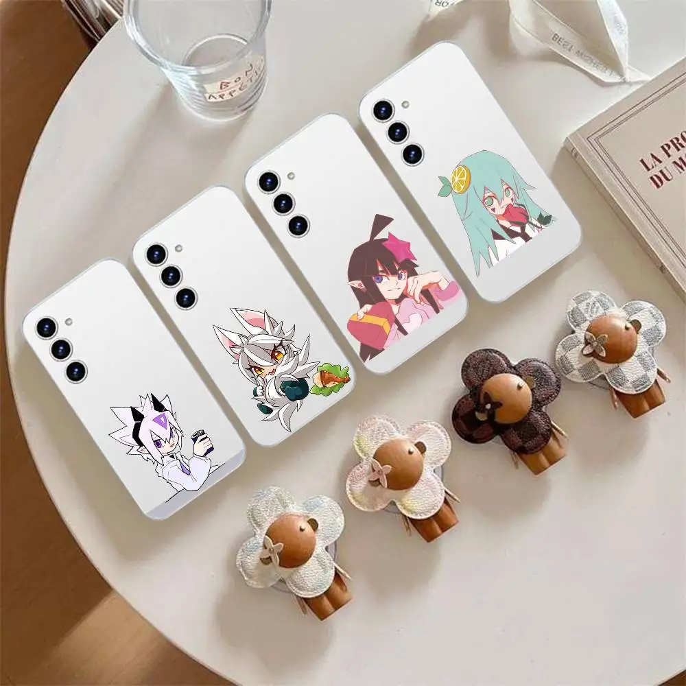 Cartoon Aotu World Phone Case For Samsung Galaxy S21 S22 S23 S24 S25ULTRA FE Ultra Plus5G A52S Transparent Cover