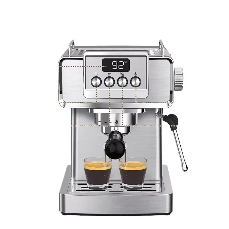 

'forElectric Stainless Steel Espresso Coffee Maker Machine 15-20Bar Cappuccino Maker for Home Use and Car Application