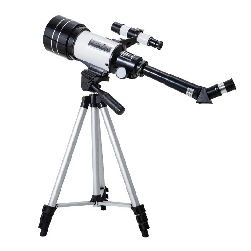 Large-Diameter High-Power High-Definition 70mm Objective Lens Autofocus LED Illumination Astronomical Telescope for Stars Land