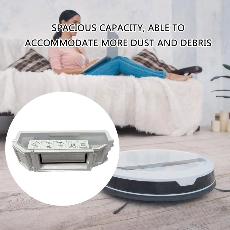 Vacuum Dust Boxes Dust Bin Vacuum Cleaner Boxes Vacuum Boxes Plastic Texture Vacuum Replacement Accessories for T30Pro