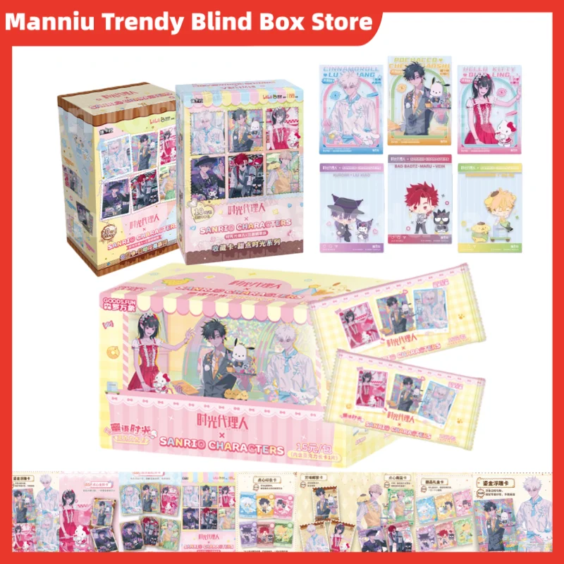 

Оригинальные коллекционные карточки Club Time Agent San-Rio, семейная карточка, периферийная коллекционная карточка, коллекционная карточка серии Dessert Time, подарки