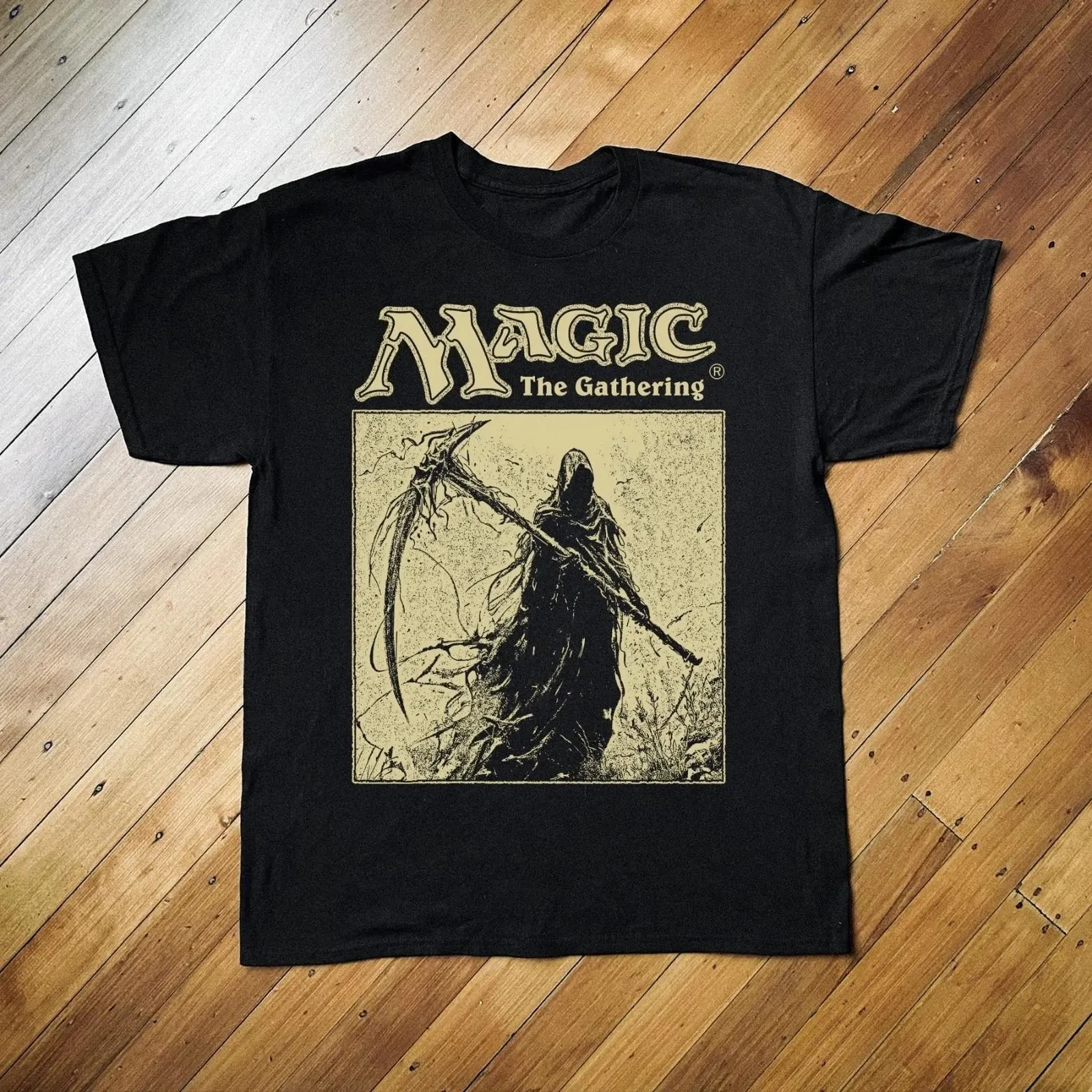 Vintage 92s Black Retro M-Magic In Hell 