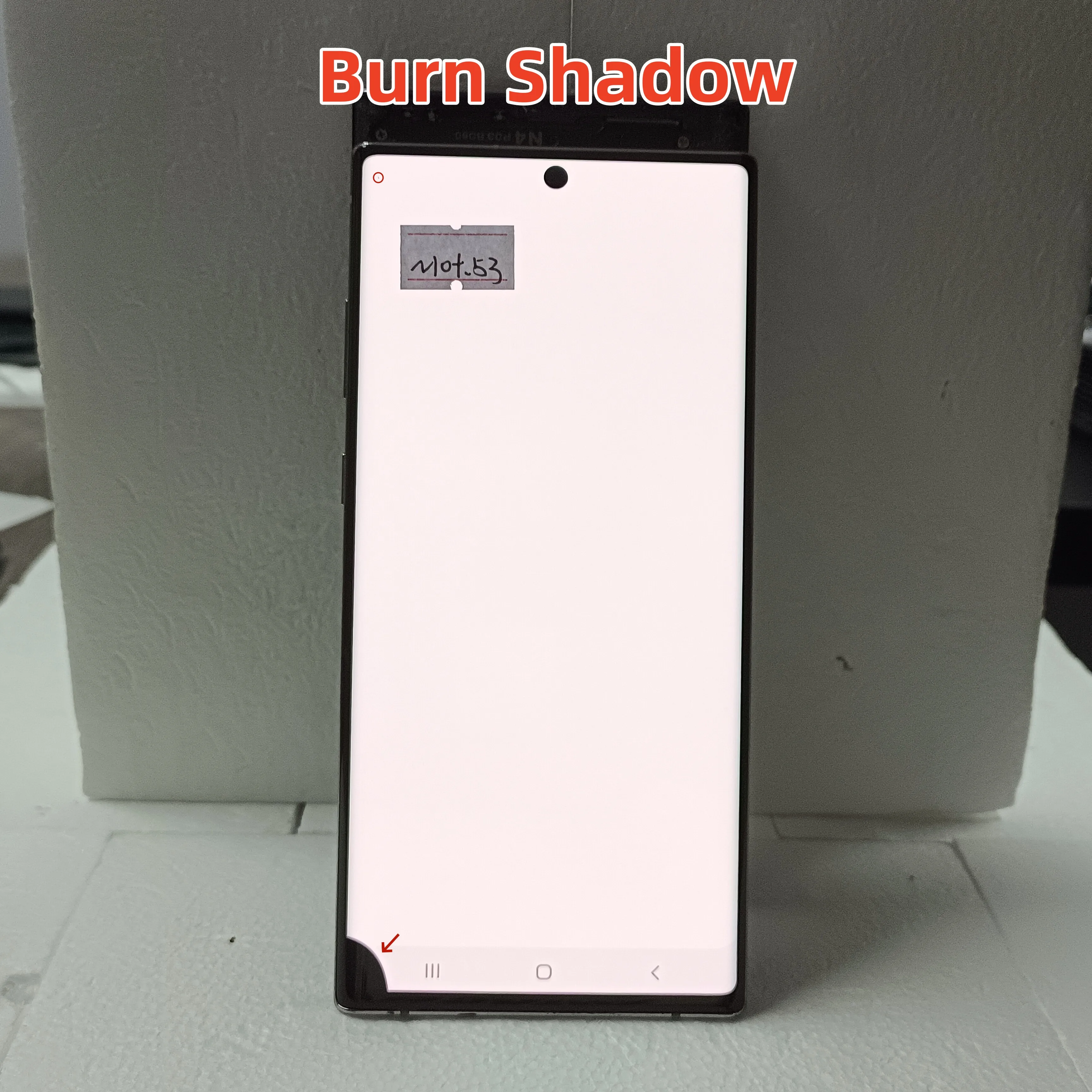 

6.8''AMOLED For Note 10+ Lcd For Samsung Galaxy Note 10 Plus N975 N975f Screen Lcd Display Digitizer Assembly Panel With Defects