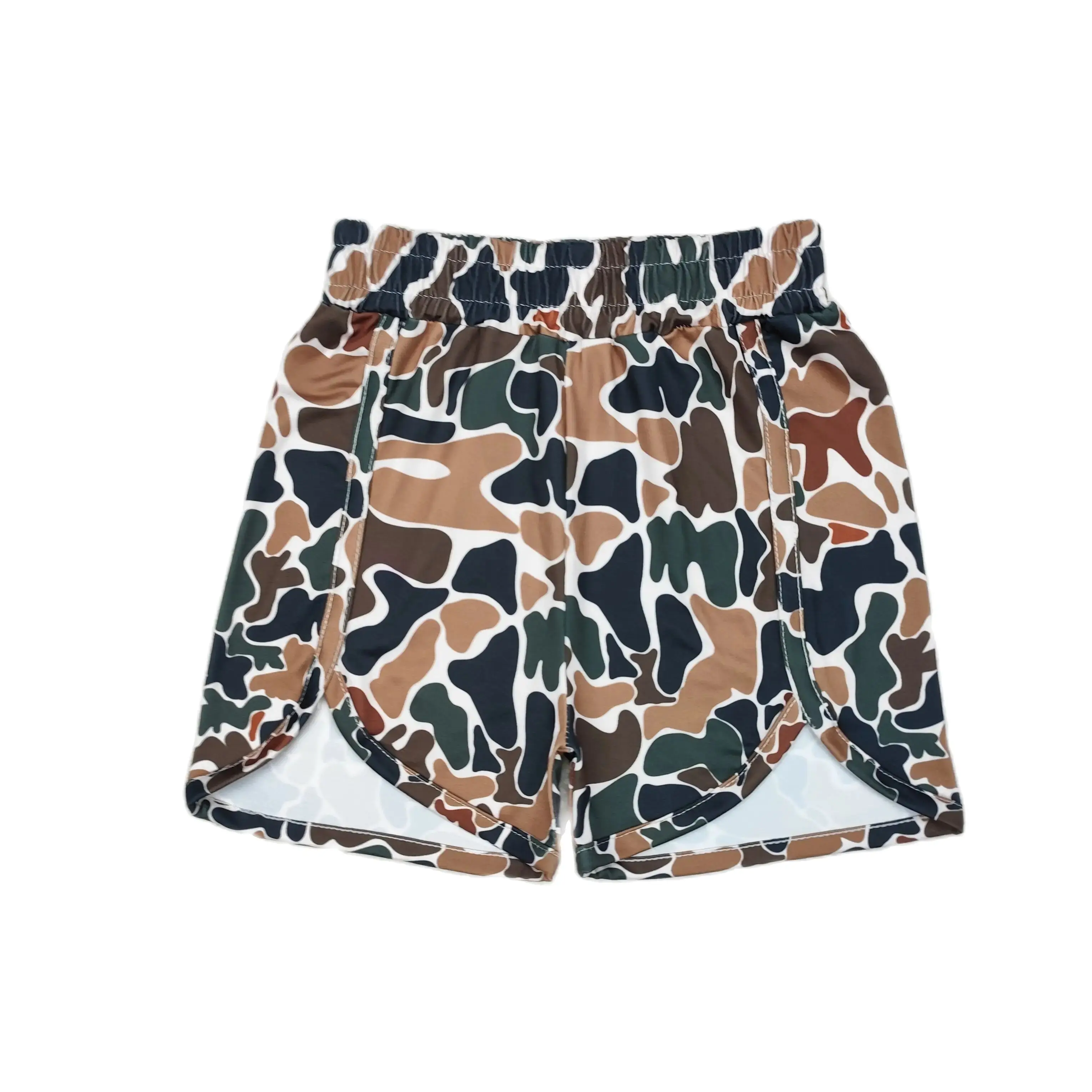 

Wholesale Western Baby Girl Summer Camo Running Shorts Athletic Workout Beach Clothing Kids Children Toddler Clothes