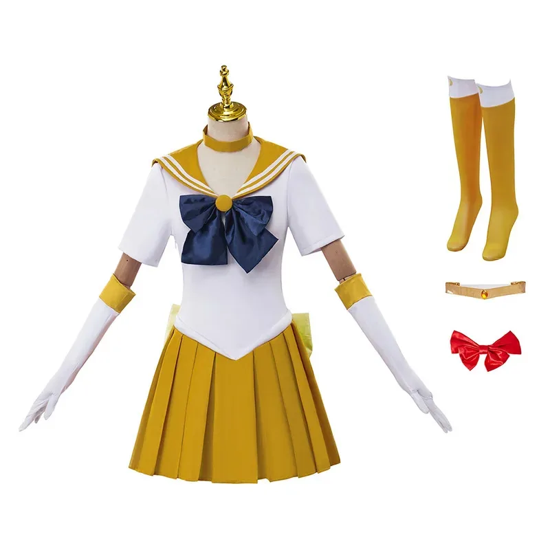 

Anime Cosplay Costumes Tsukino Usagi,Chibiusa,Hino Rei Dress JK Uniform Halloween Carnival Party Dressing For Women eo]5