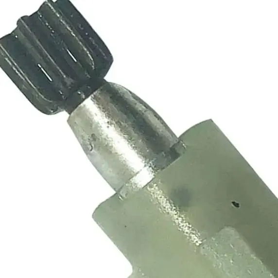 White ABS Electric Oil Gear Replacement Part For Power Saw Lubrication System Accessory 4.5x0.7x0.45cm