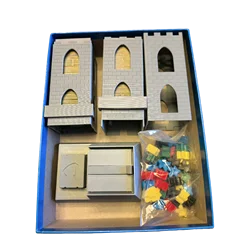 Carcassonne Tile Tower Dispenser for Carcassonne Karak Cacao Board Games 3D Printed Carcassonne Storage Carcassonne Tower