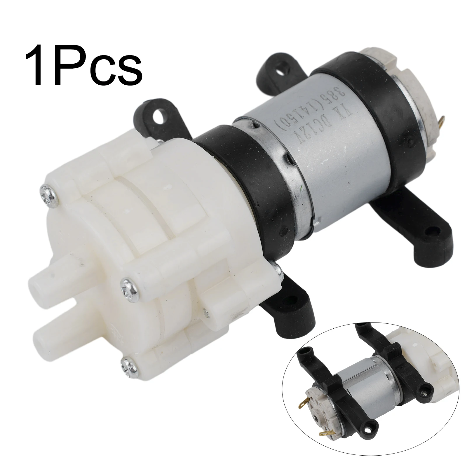 

Low Noise Diaphragm Pump Plumbing Accessories 1.5-2L/Min 90mm*40mm*35mm Air Pump Accessories Aquarium Circular