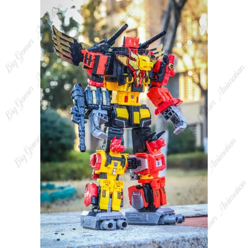 【In-stock】Original Hasbro Power of The Primes Titan Class Predaking 5-in-1 Combiner  PP31  Action Figure Collectible Toy Gift view 2