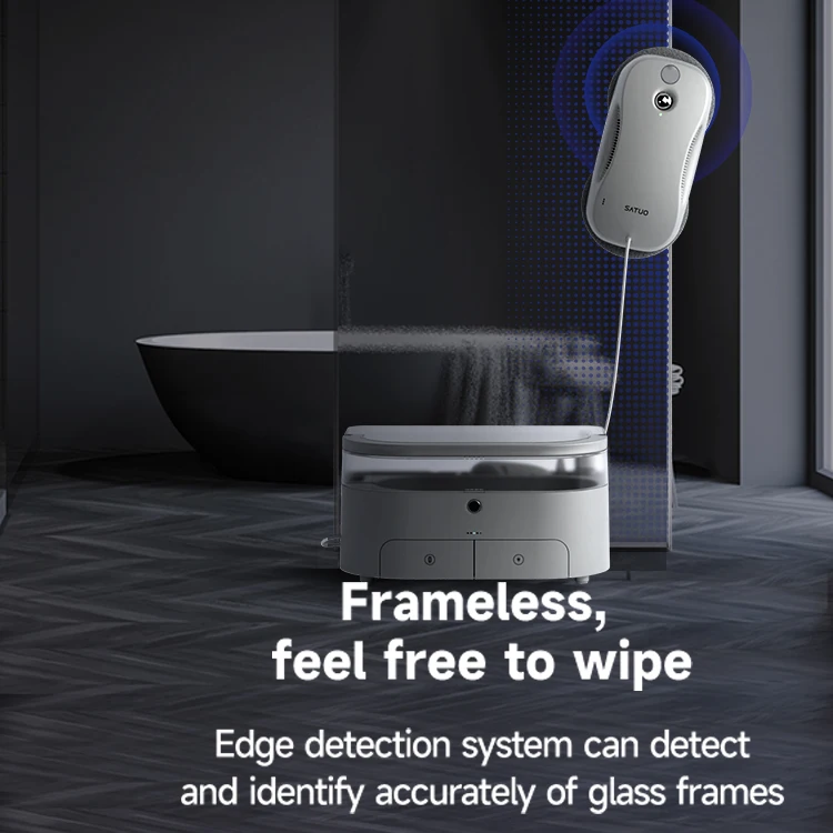 Home Cleaning Appliances Ultra Thin Smart Vacuum Cleaner Window Cleaning Robot
