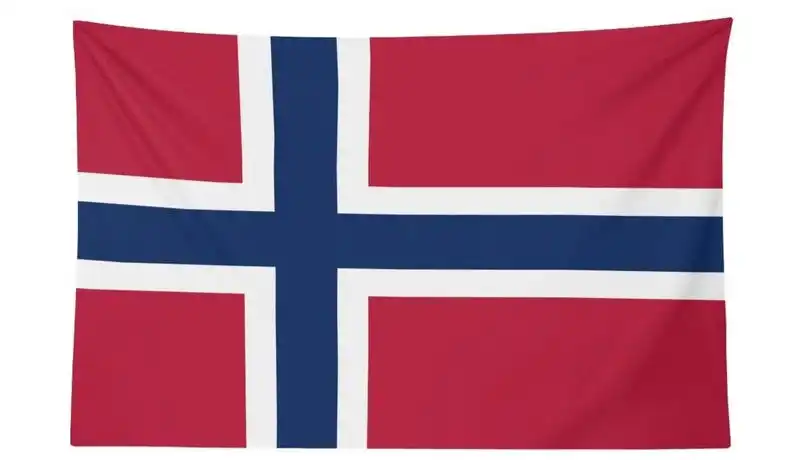 Norway Flag Tapestry Theme Party Event Patriot Gift Wall Decoration