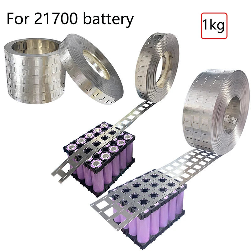 1kg 0.15mm Thickness 2P/3P/4P Nickel Strip Nickel Sheet for 21700 Lithium Battery Welding Spot Welder Welding Nickel Sheet