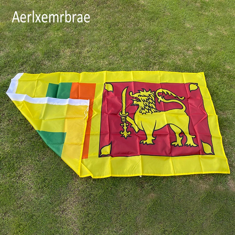 aerlxemrbrae flag Sri Lanka flags and banners 3*5ft decoration outlast banner